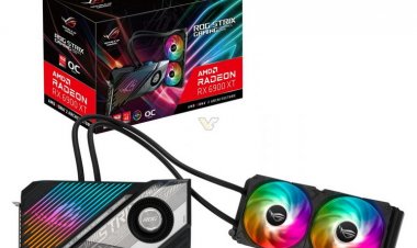 ASUS представила видеокарту Radeon RX 6900 XT ROG Strix LC с мощным гибридным охлаждением