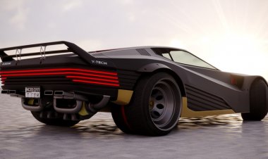 Киберкар Quadra Turbo-R V-Tech из Cyberpunk 2077 стал доступен в Forza Horizon 4