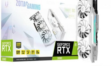 Zotac выпустила белоснежные GeForce RTX 3080 и 3070