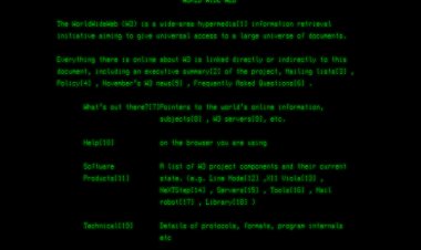 Первому веб-сайту сегодня исполнилось 30 лет