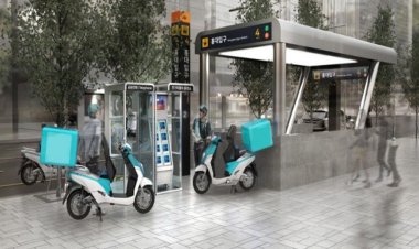 Телефонные будки превратят в станции по замене батарей для электроскутеров в Южной Корее