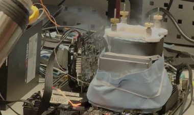 Неизвестный процессор Intel Rocket Lake-S разогнали до 6923 МГц под жидким азотом