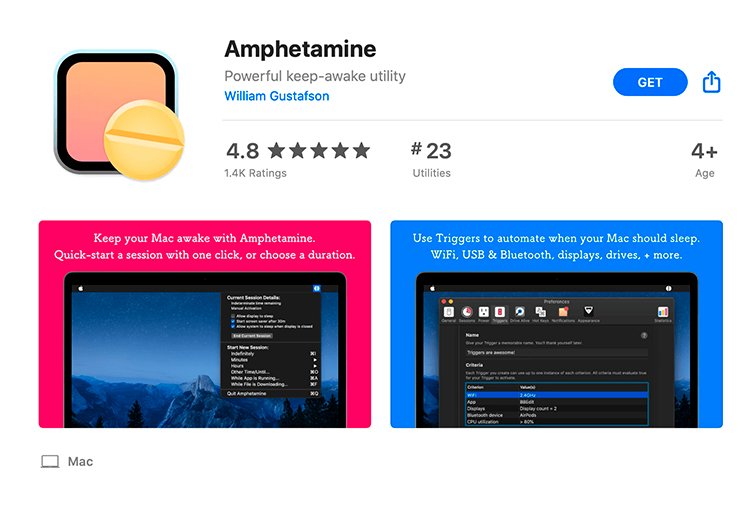 Apple хотела удалить приложение Amphetamine из App Store за его название, но передумала