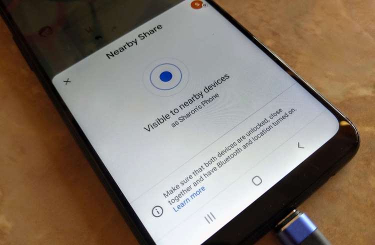 Google улучшит функцию Nearby Share в устройствах на базе Android
