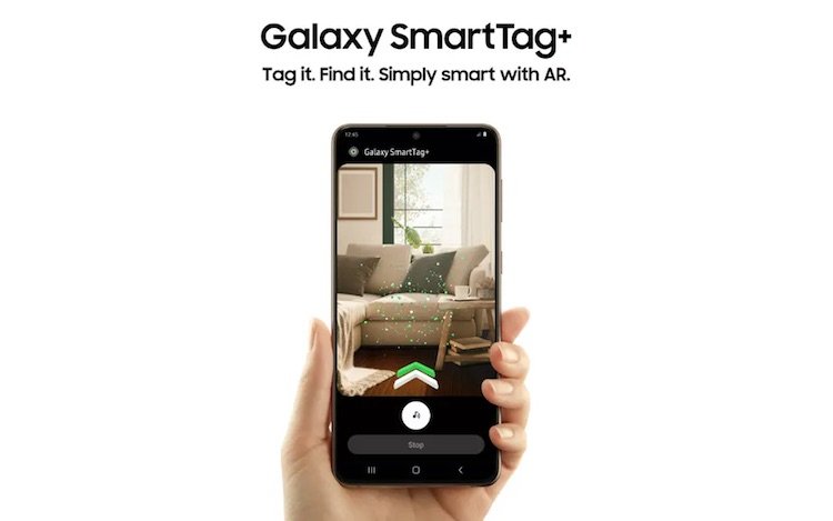 Samsung представила трекер Galaxy SmartTag Plus с поддержкой сверхширокополосной связи и дополненной реальности